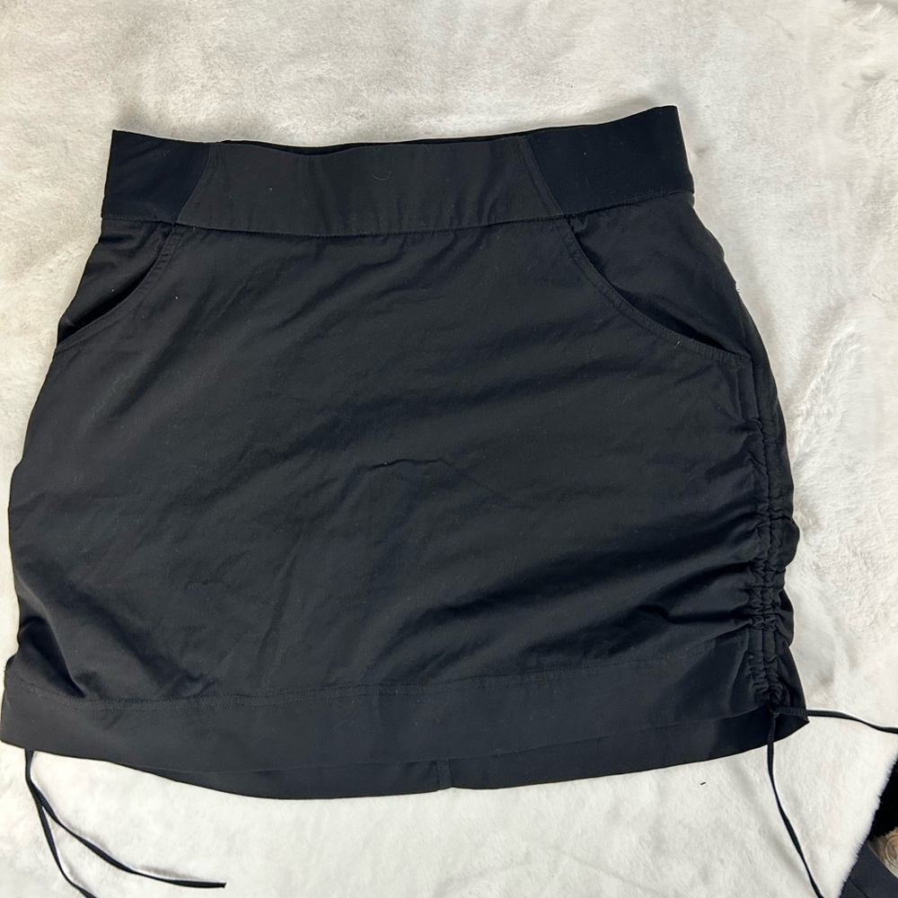 Columbia Black womens skort drawstring performance golf active M - Picture 6 of 8